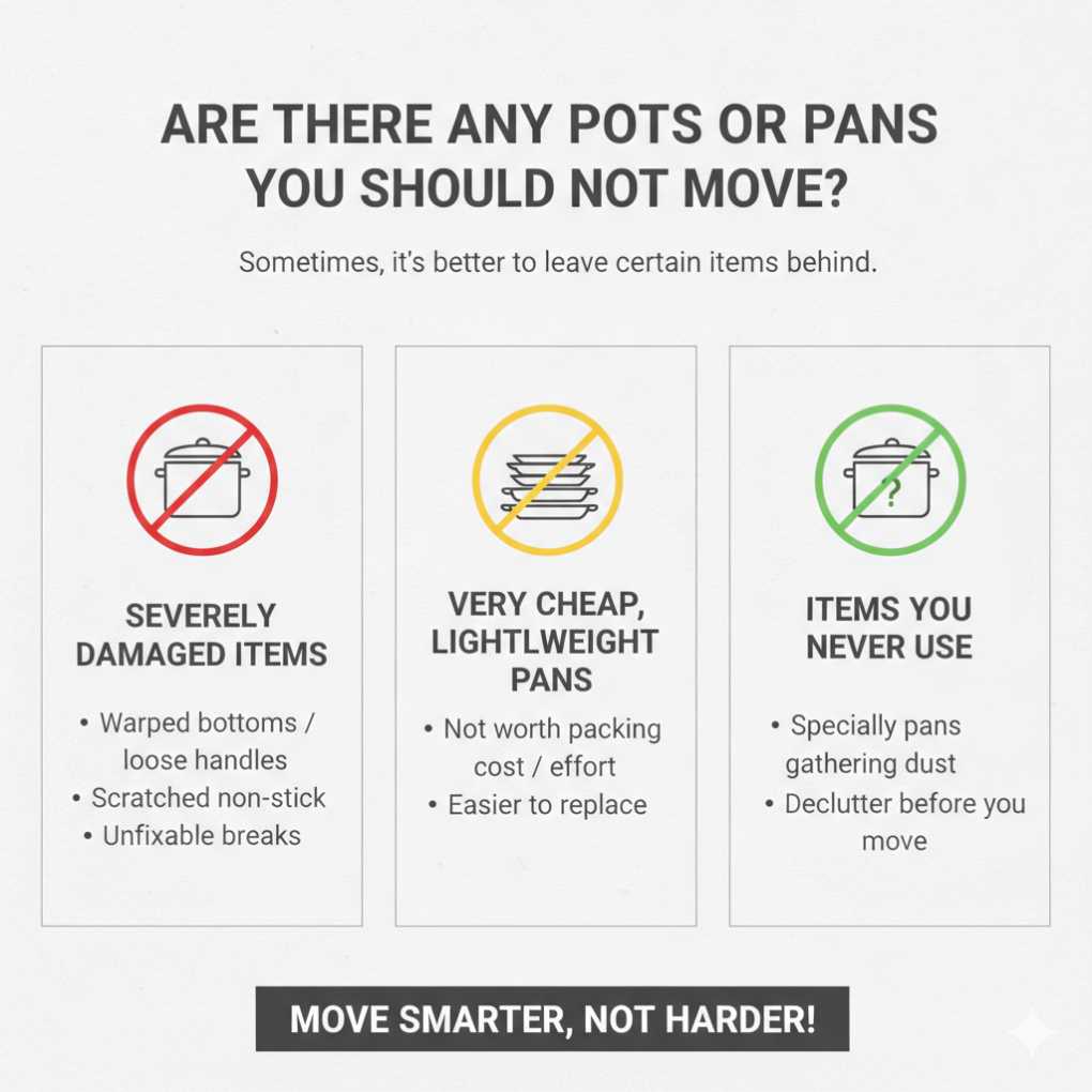 Are There Any Pots or Pans You Should Not Move?