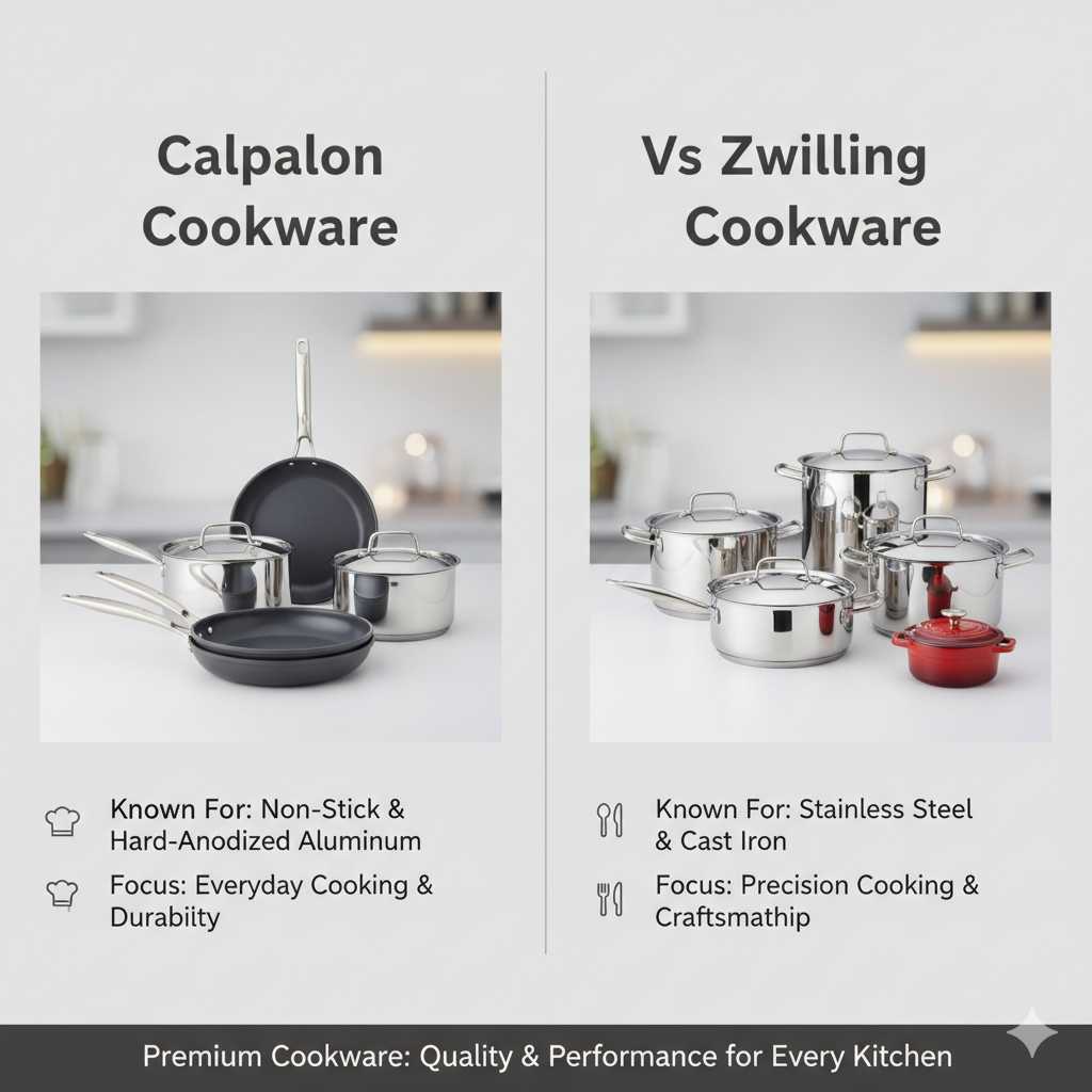 Calphalon Vs Zwilling Cookware: Ultimate Comparison Guide