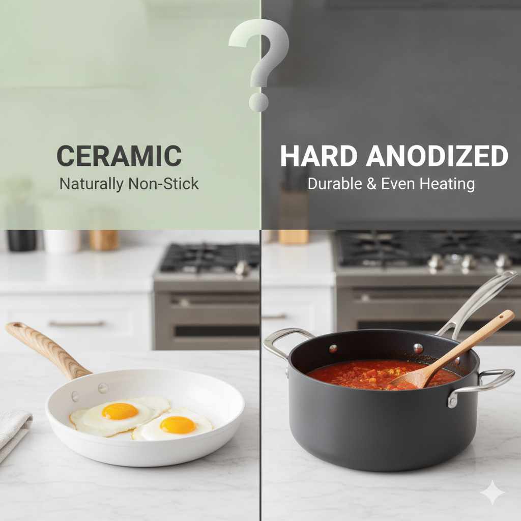 Ceramic Vs Hard Anodized Cookware: Which Is Best?