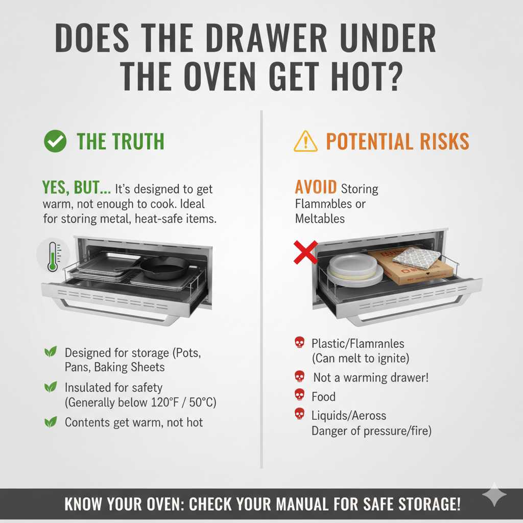 Does The Drawer Under The Oven Get Hot? Explained