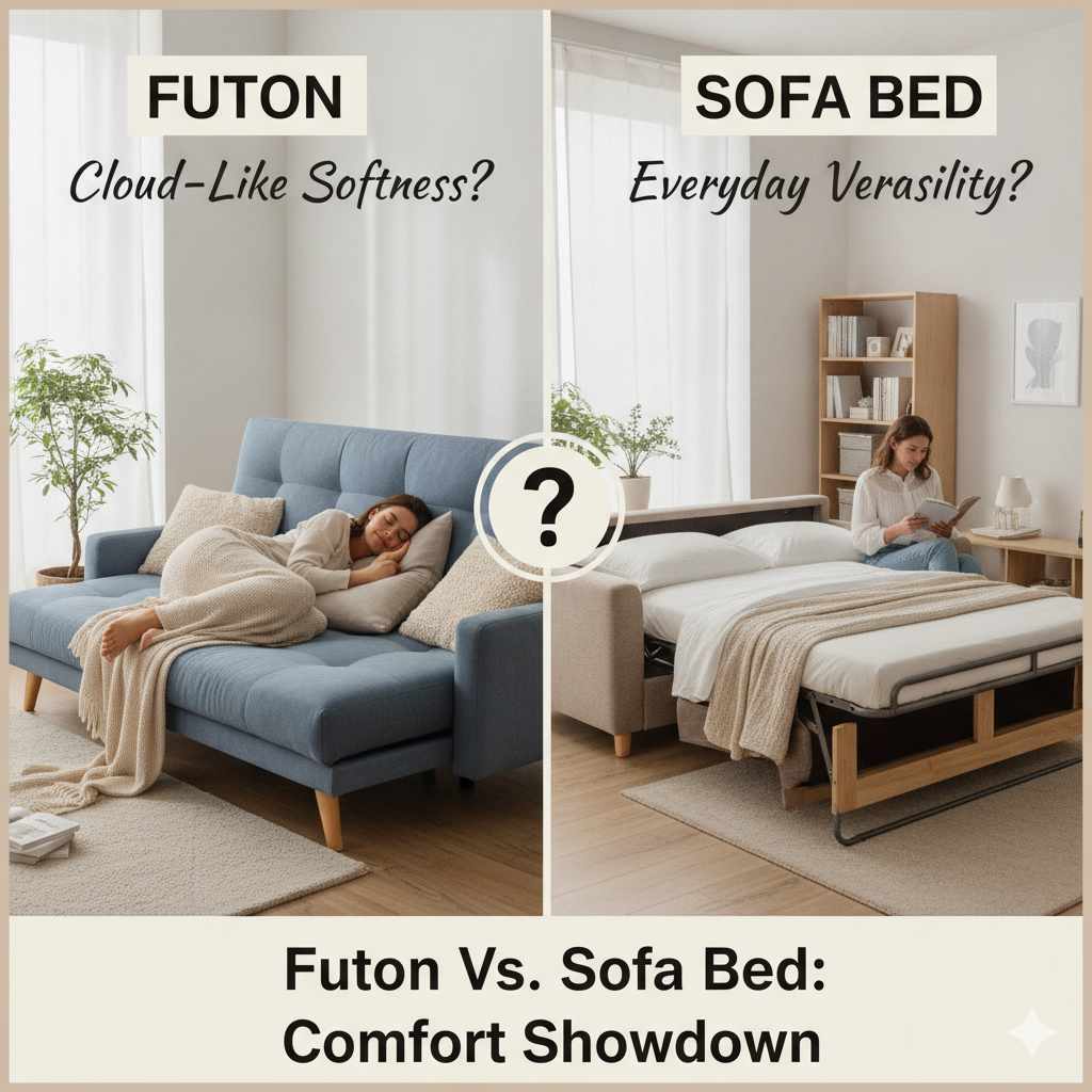 Futon Vs Sofa Bed: Which Is Better For Comfort?