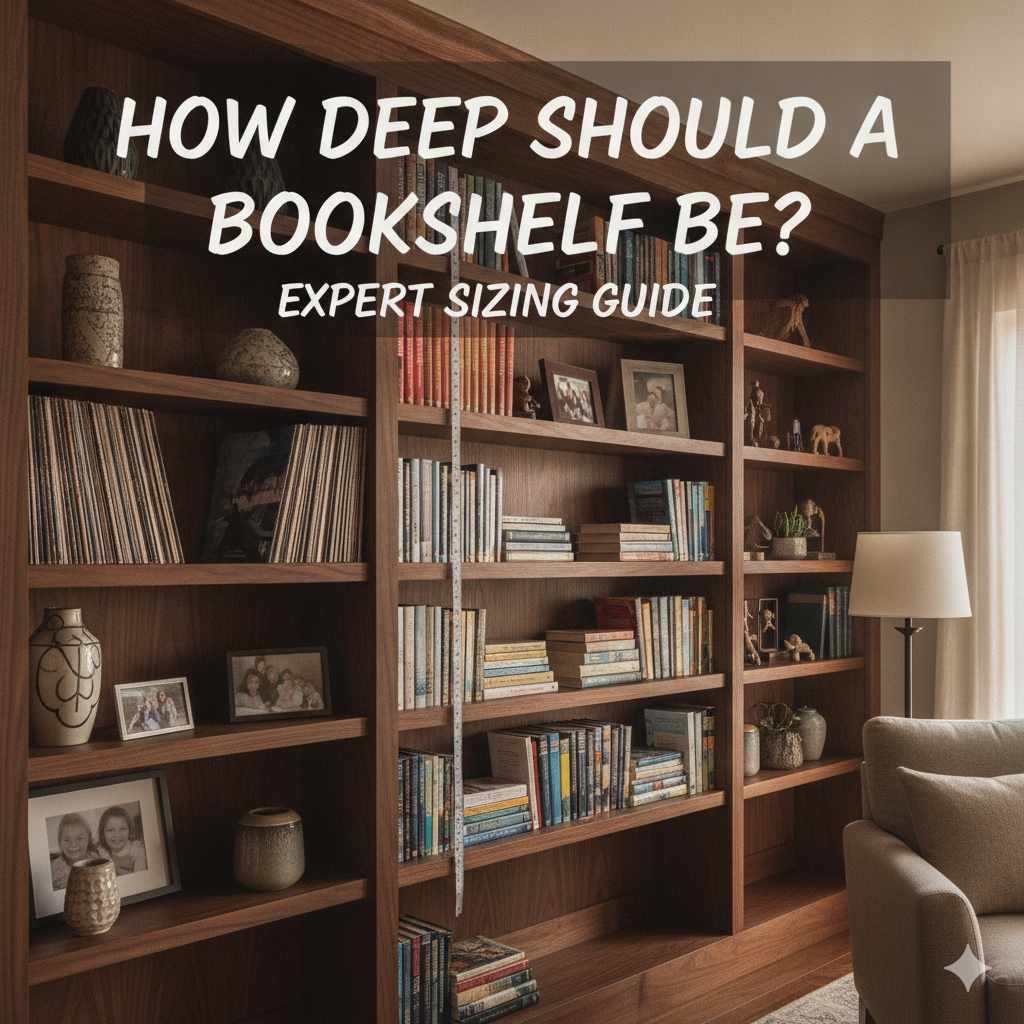 How Deep Should A Bookshelf Be? Expert Sizing Guide
