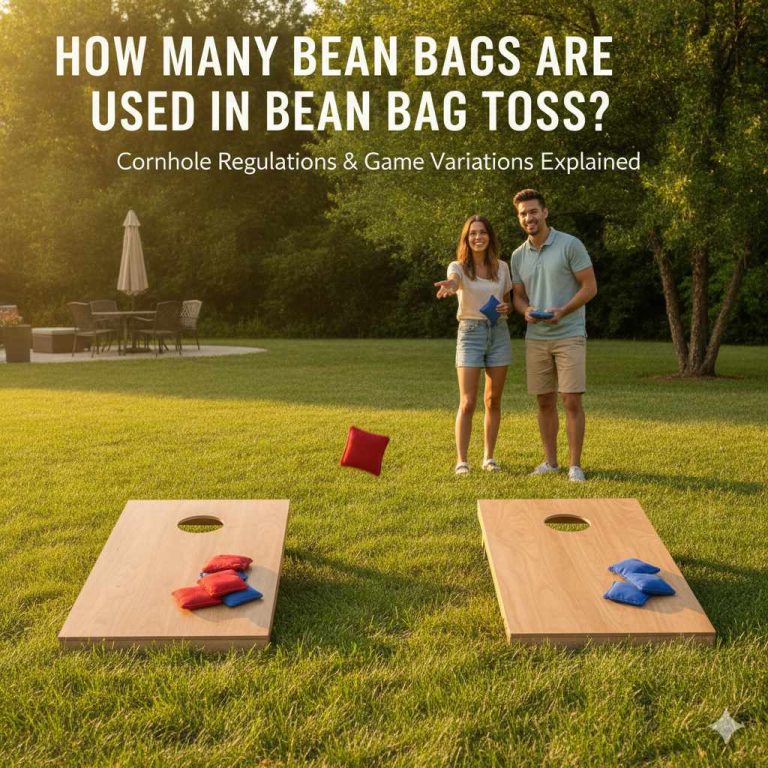 How Many Bean Bags Are Used In Bean Bag Toss