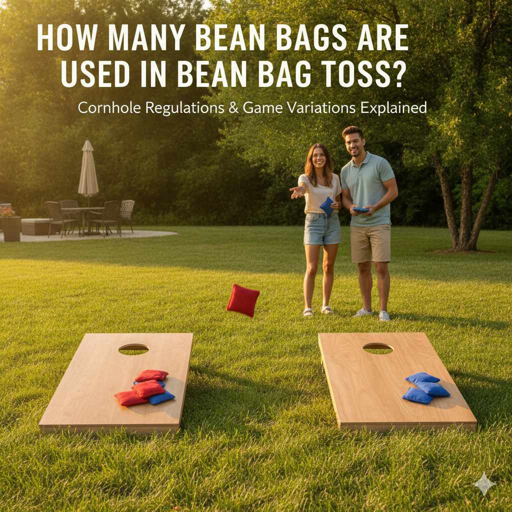 How Many Bean Bags Are Used In Bean Bag Toss?