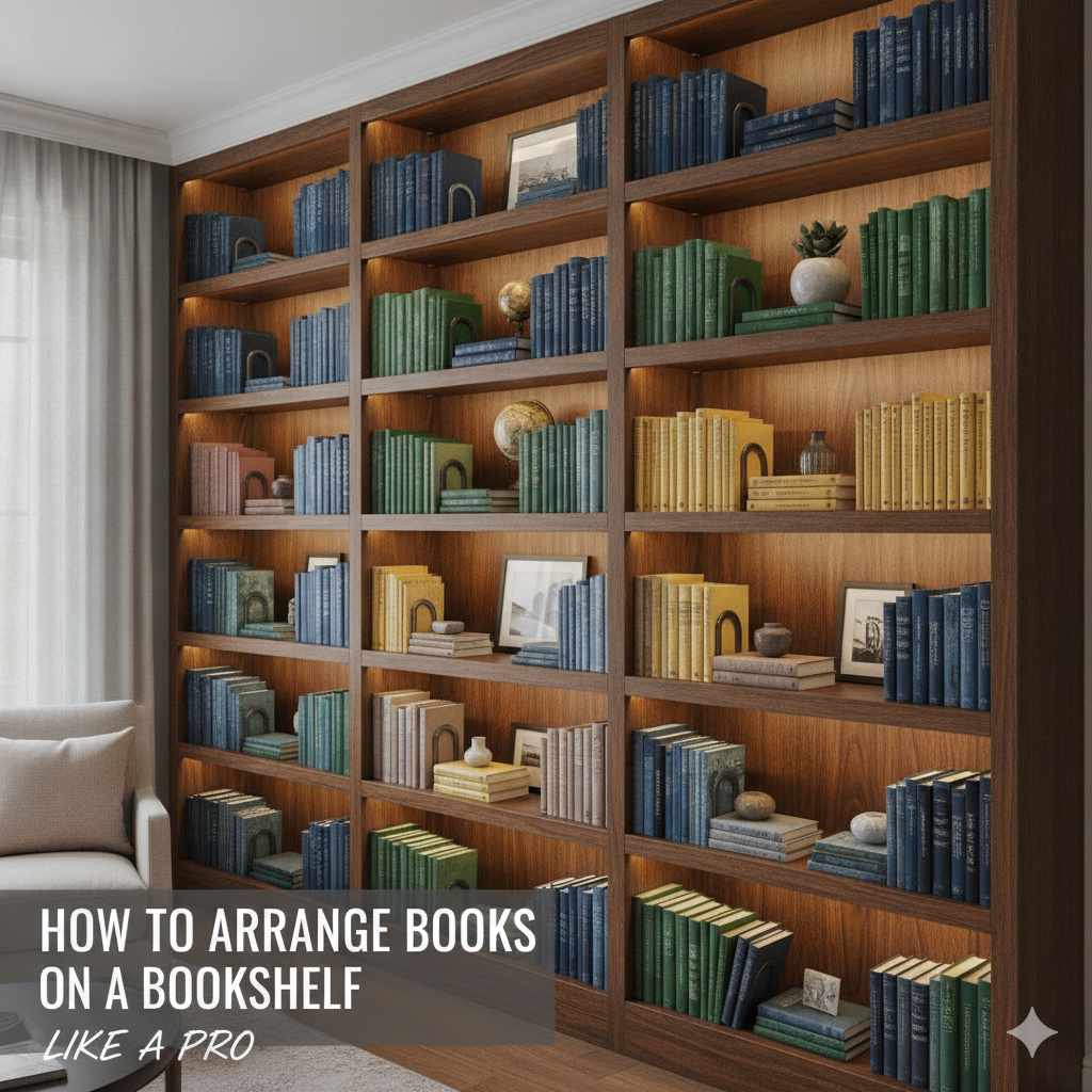 How To Arrange Books On A Bookshelf Like A Pro