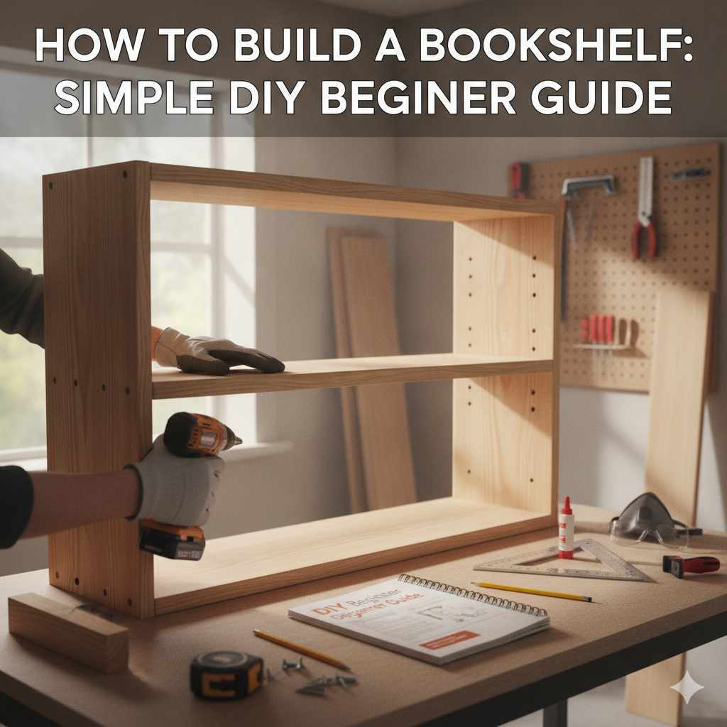 How To Build A Bookshelf: Simple Diy Beginner Guide