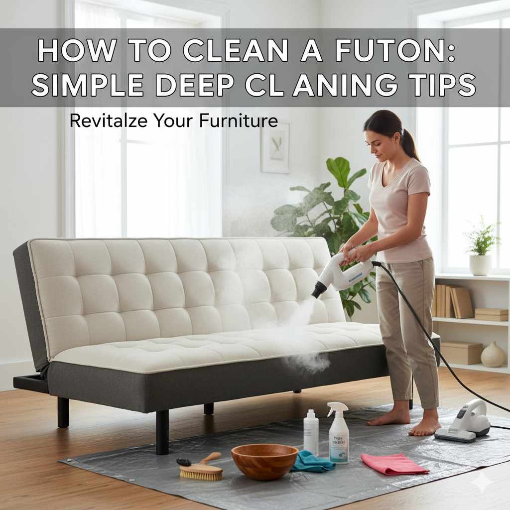 How To Clean A Futon: Simple Deep Cleaning Tips
