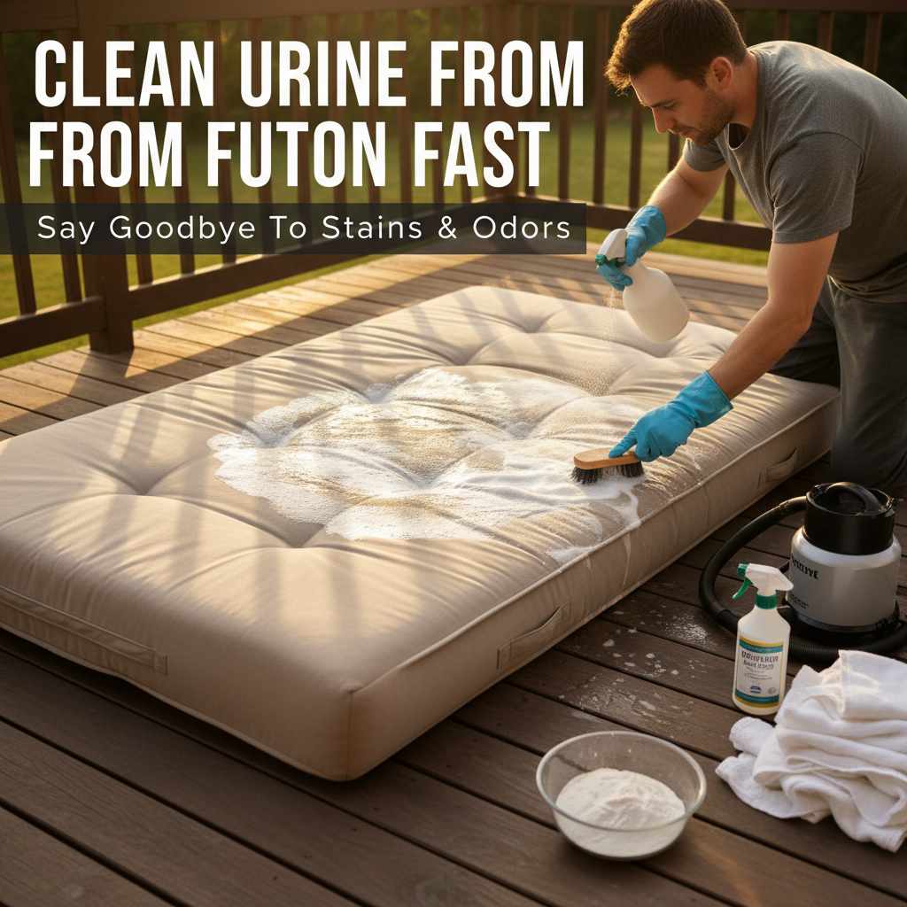 How To Clean Urine From A Futon Mattress Fast