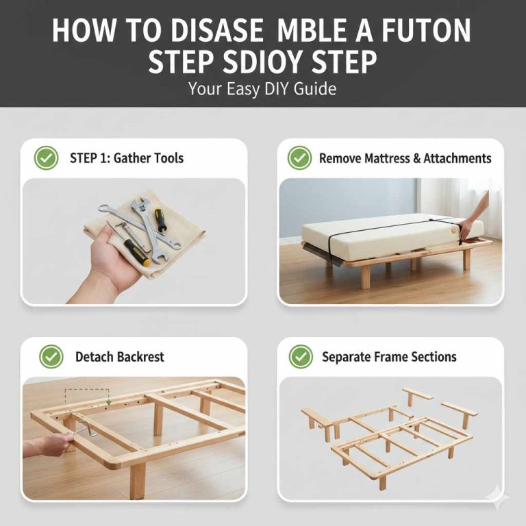 How To Disassemble A Futon Step By Step