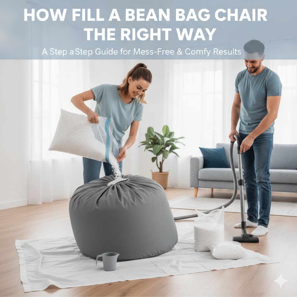How To Fill A Bean Bag Chair The Right Way