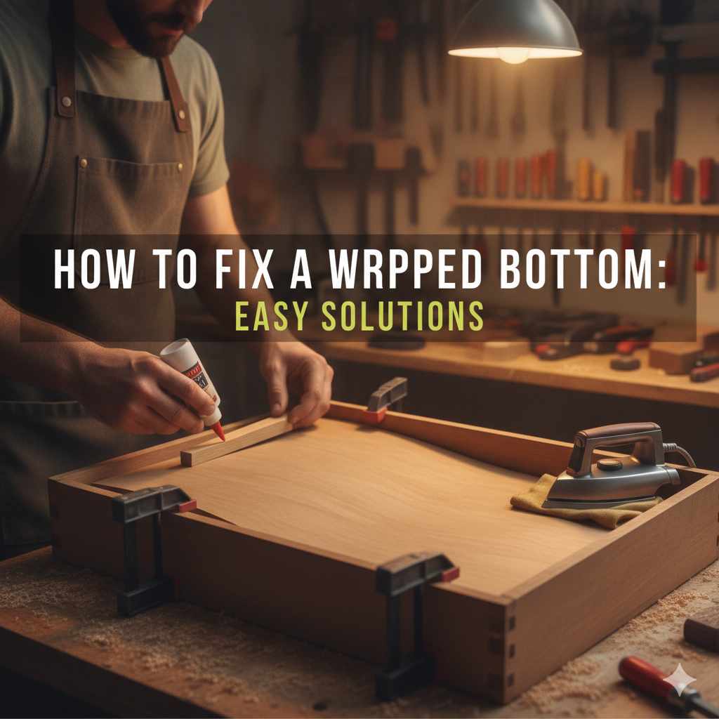 How To Fix A Warped Drawer Bottom: Easy Solutions