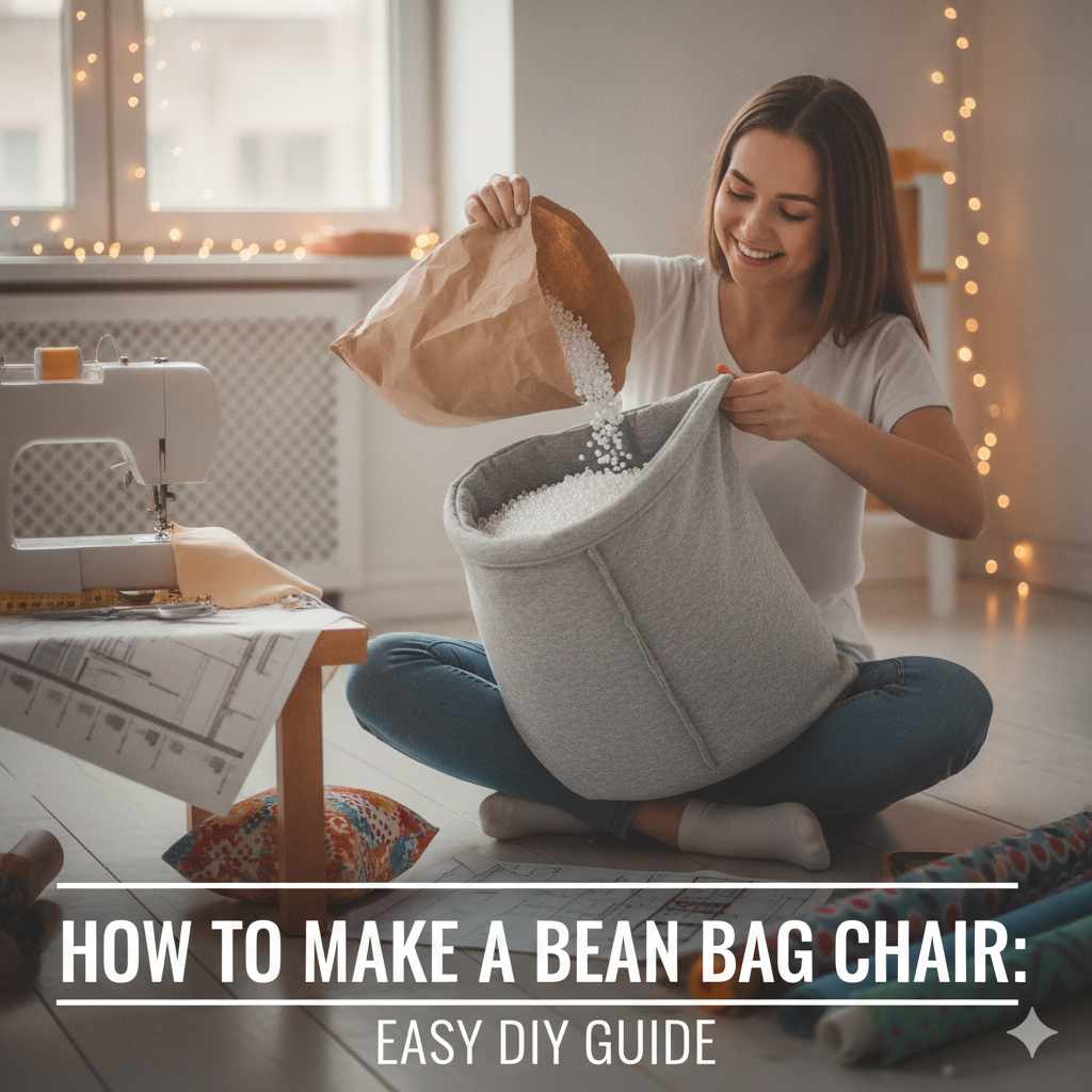 How To Make A Bean Bag Chair: Easy Diy Guide