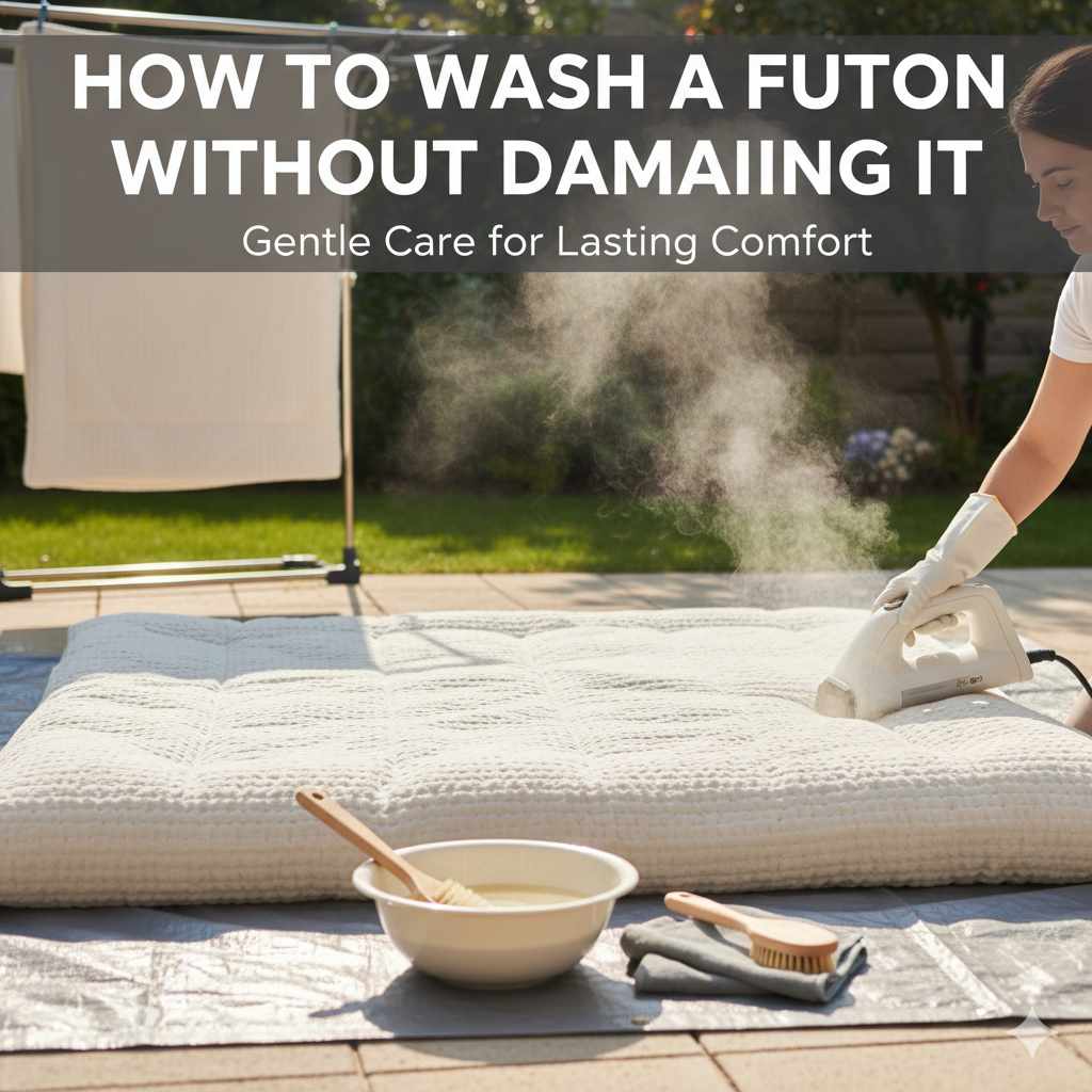 How To Wash A Futon Without Damaging It