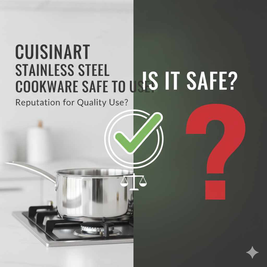 Is Cuisinart Stainless Steel Cookware Safe To Use?