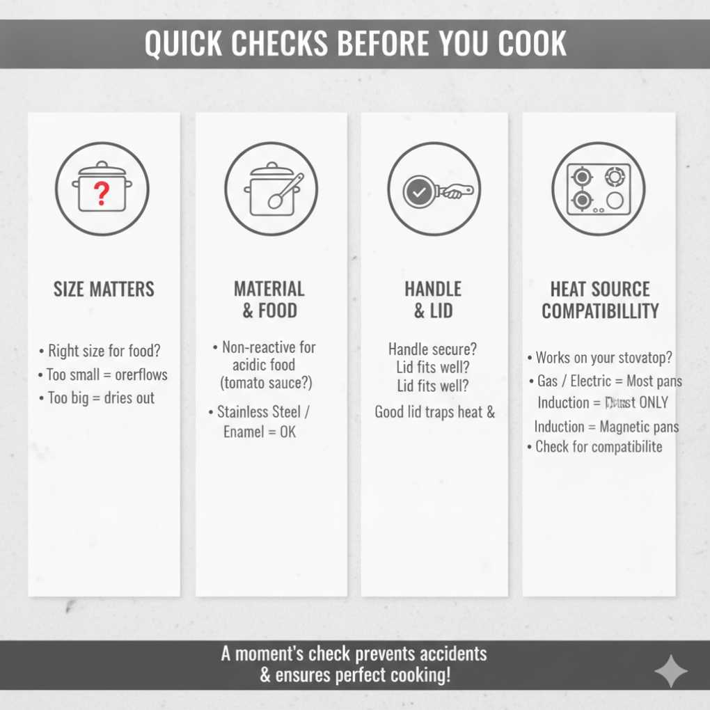 Quick Checks Before You Cook
