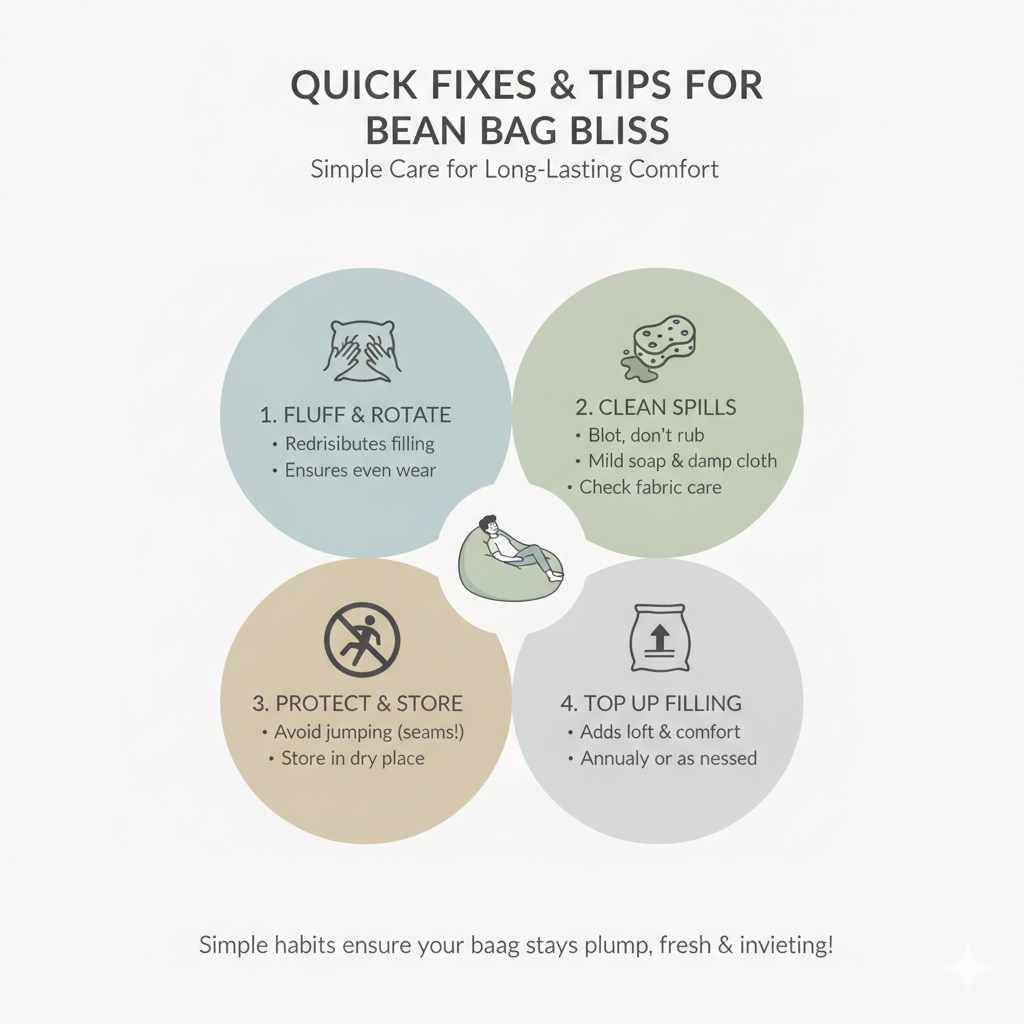 Quick Fixes and Tips for Bean Bag Bliss