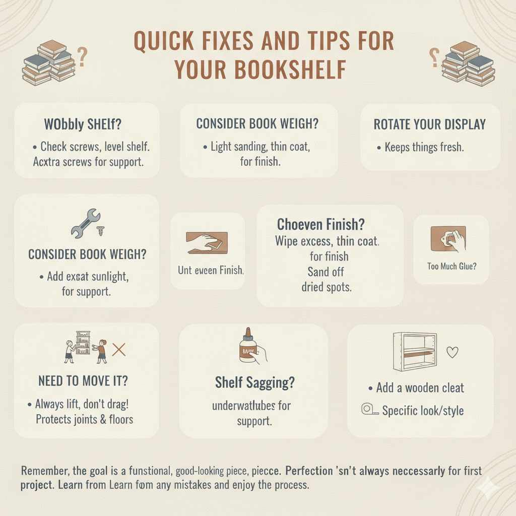 Quick Fixes and Tips for Your Bookshelf