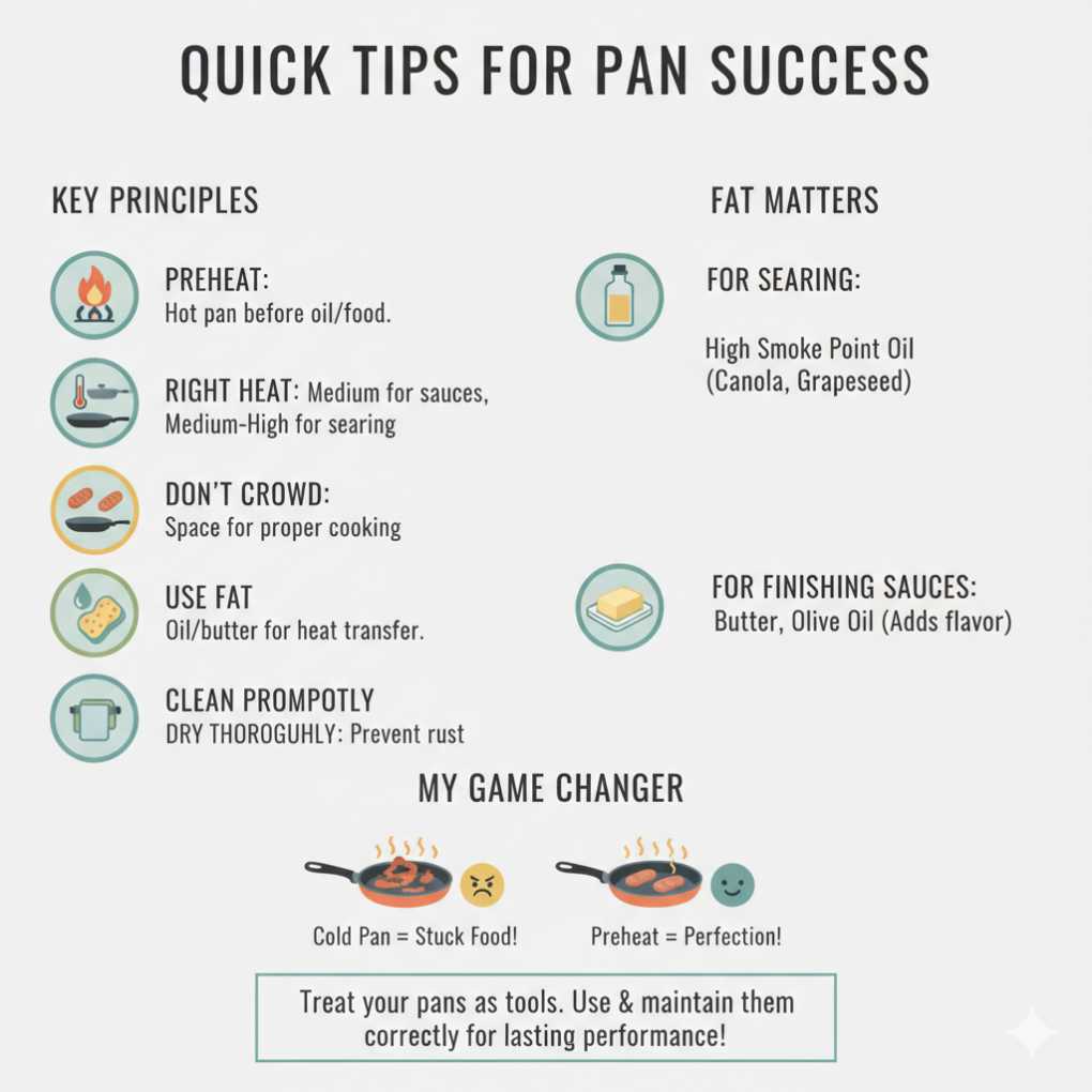 Quick Tips for Pan Success