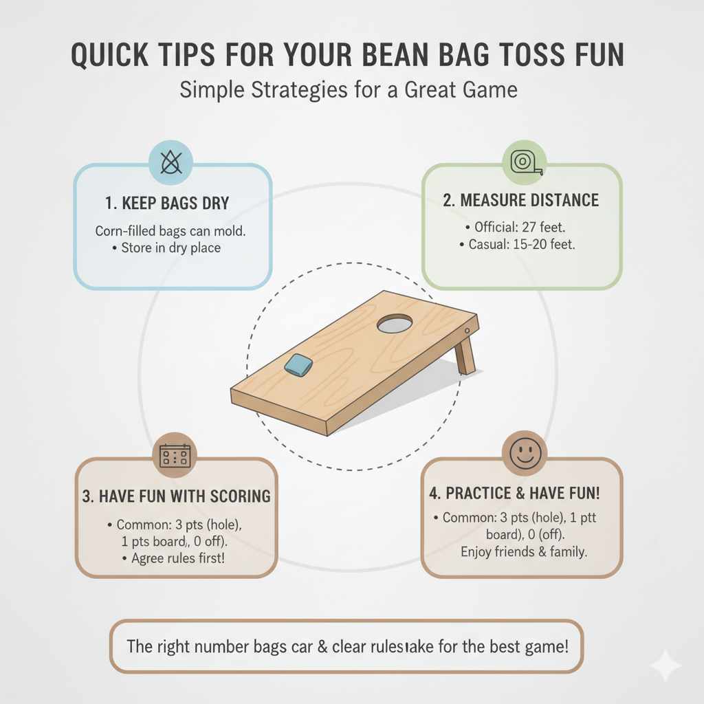Quick Tips for Your Bean Bag Toss Fun