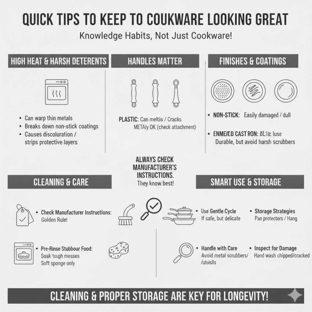 Quick Tips to Keep Your Cookware Looking Great