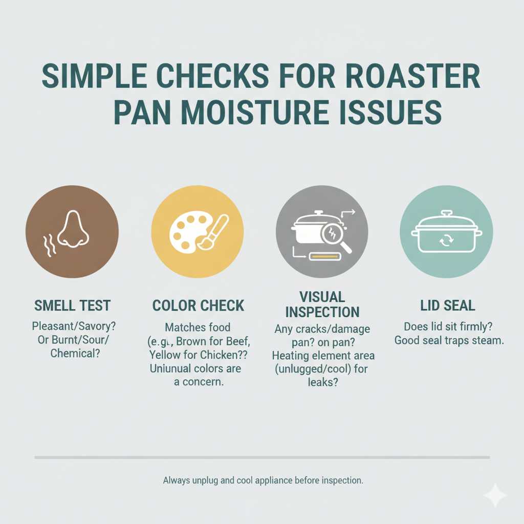 Simple Checks for Roaster Pan Moisture Issues
