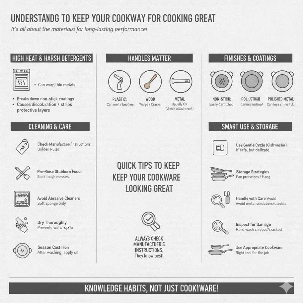 Understanding Dishwasher Safety for Cookware