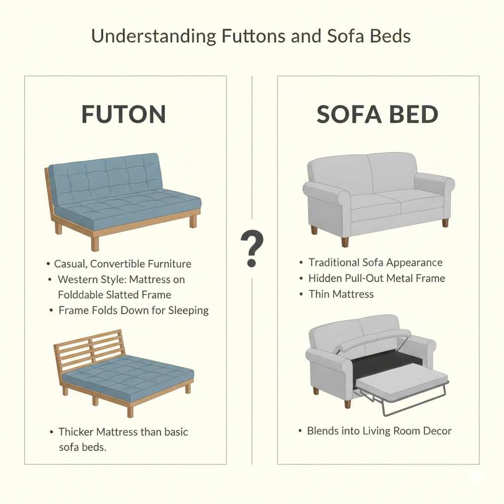 Understanding Futons and Sofa Beds
