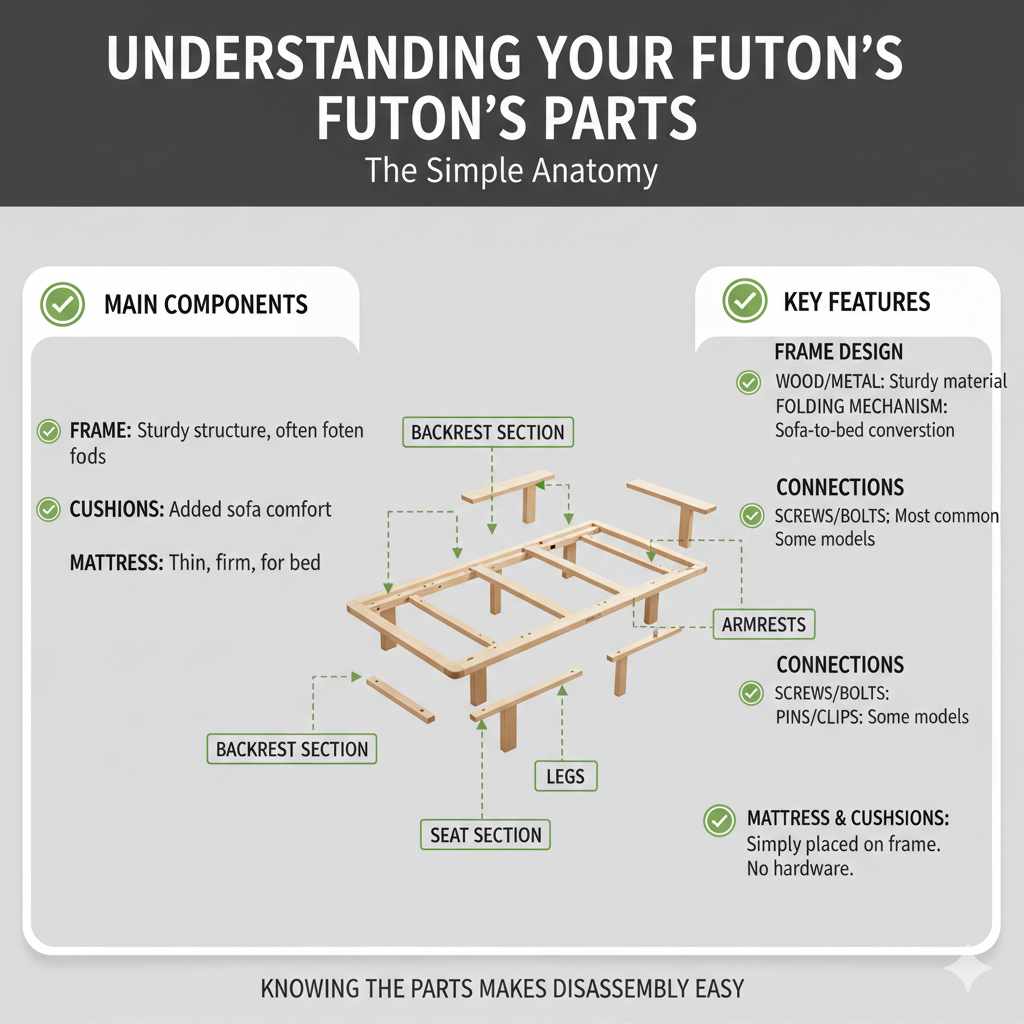 Understanding Your Futon's Parts