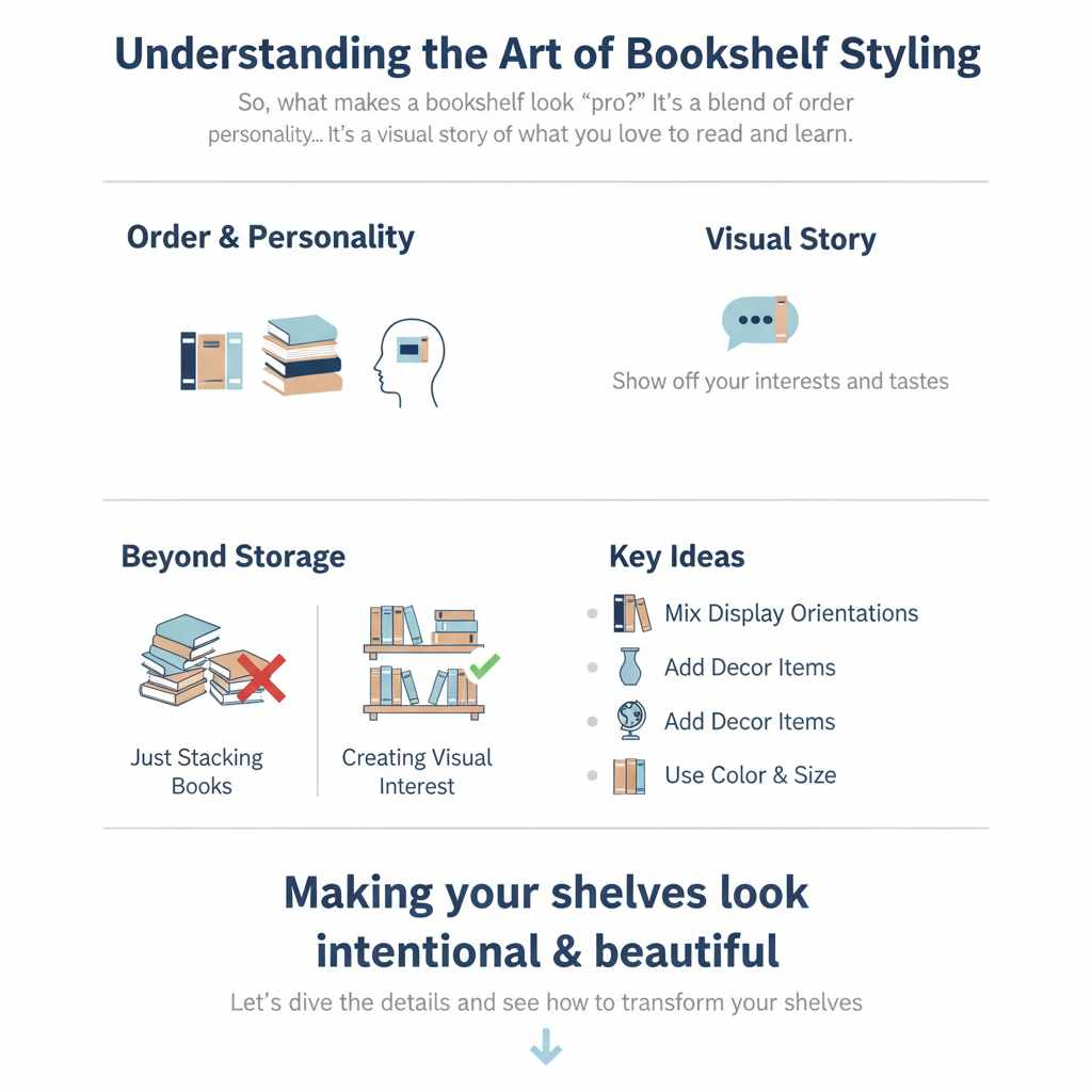Understanding the Art of Bookshelf Styling