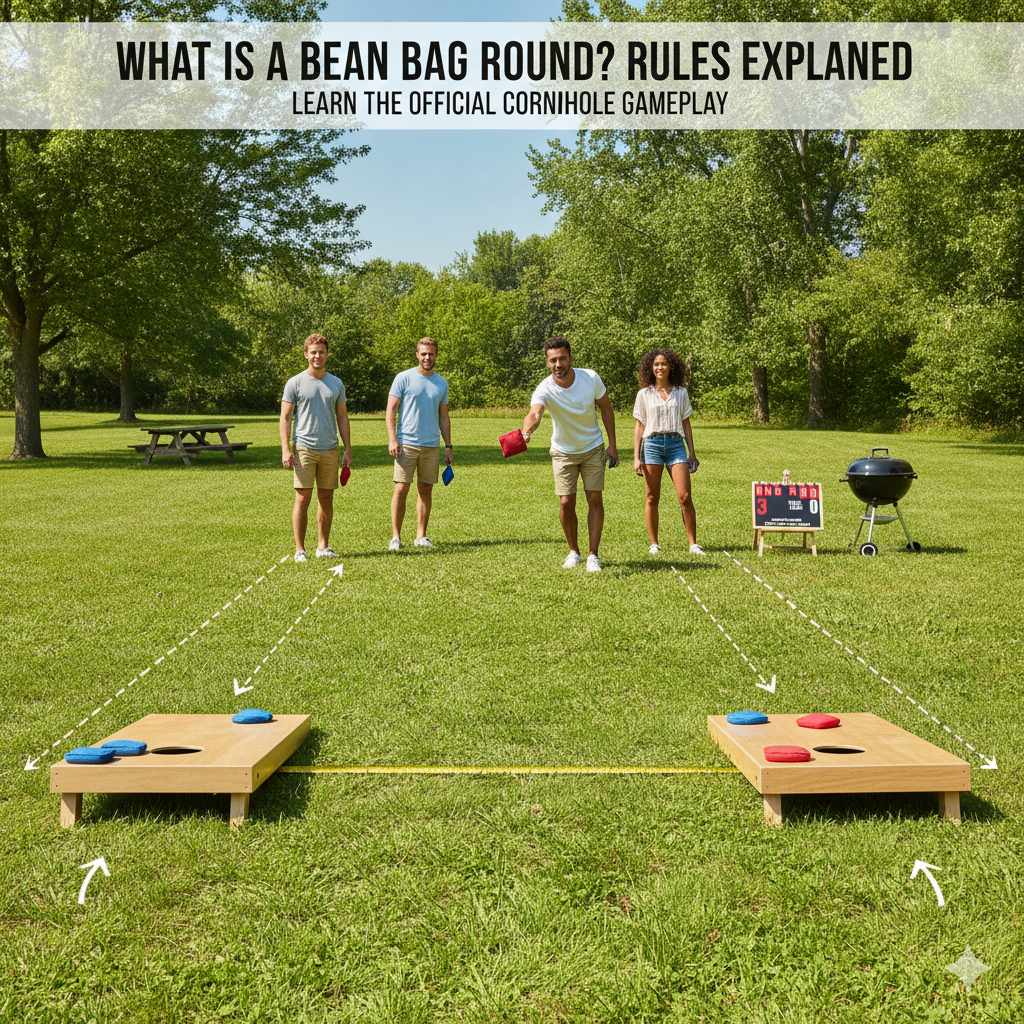 How Far Apart Should Bean Bag Toss Boards Be?