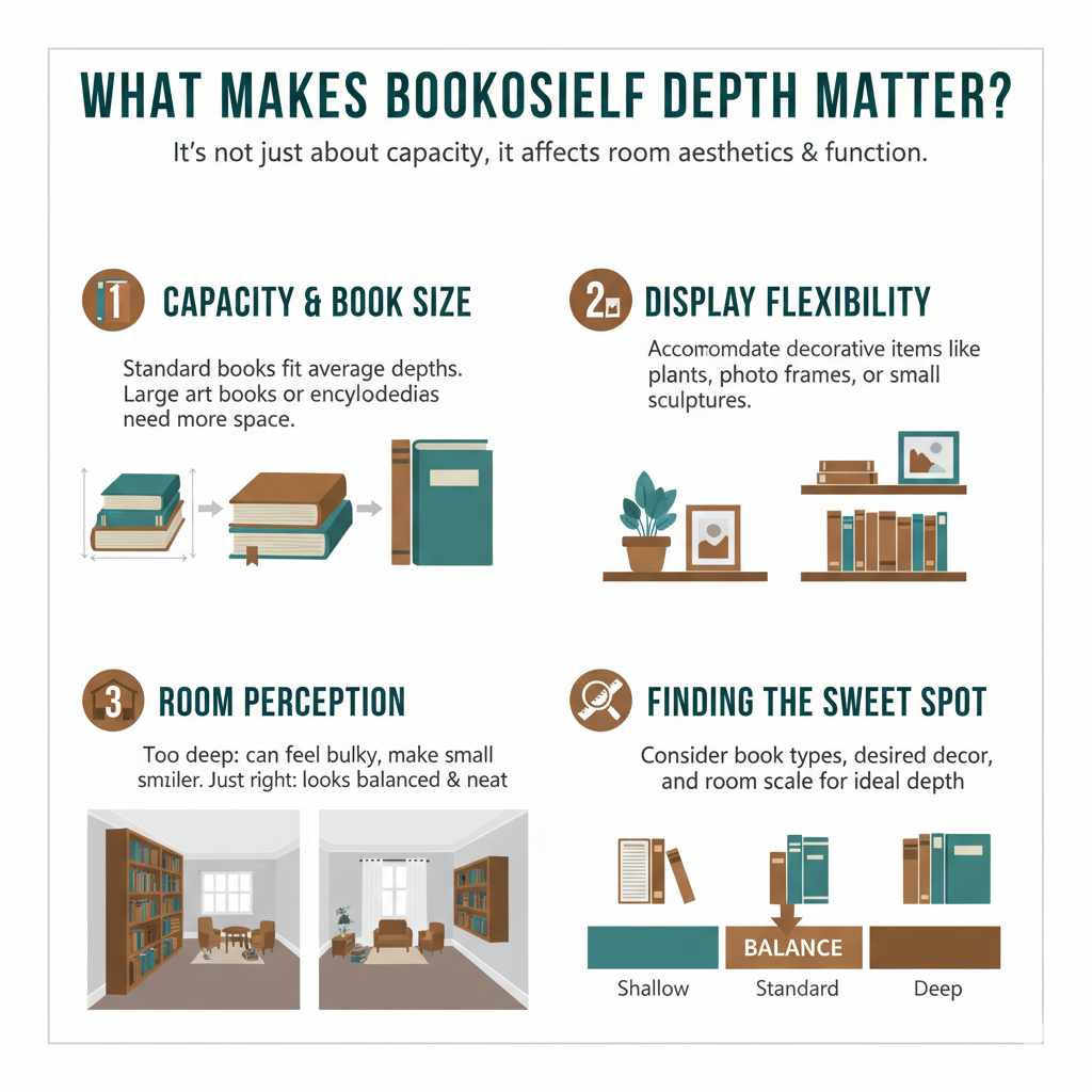 What Makes Bookshelf Depth Matter