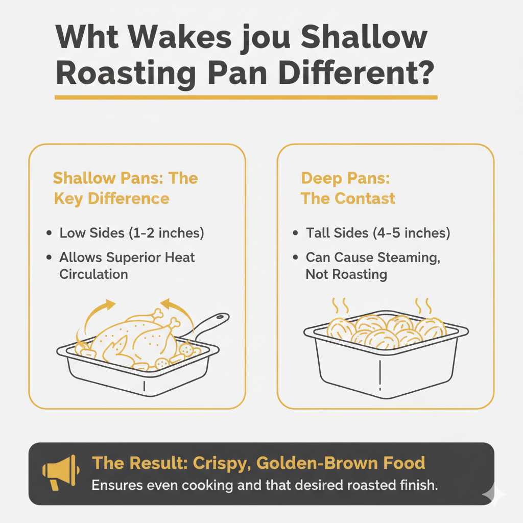What Makes a Shallow Roasting Pan Different?