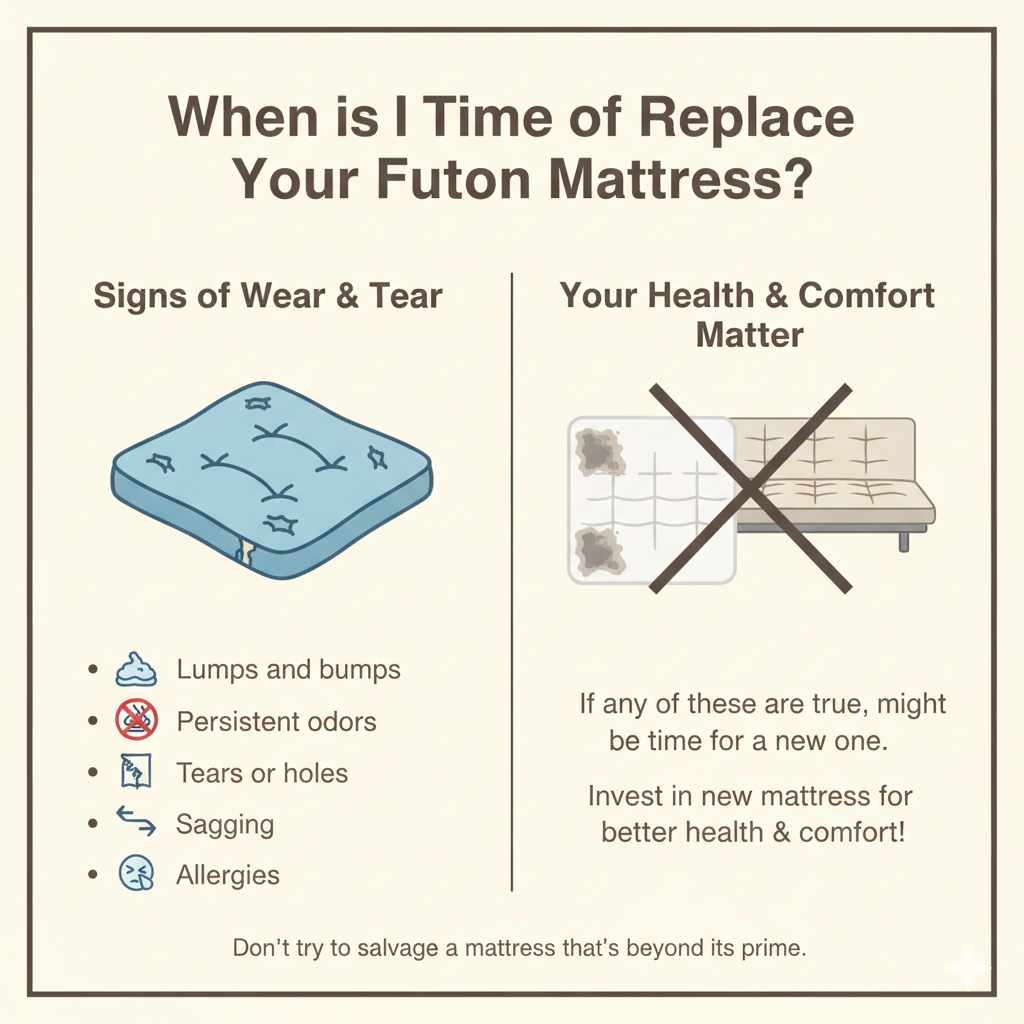 When is it Time to Replace Your Futon Mattress