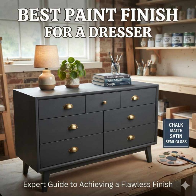 Best Paint Finish For A Dresser