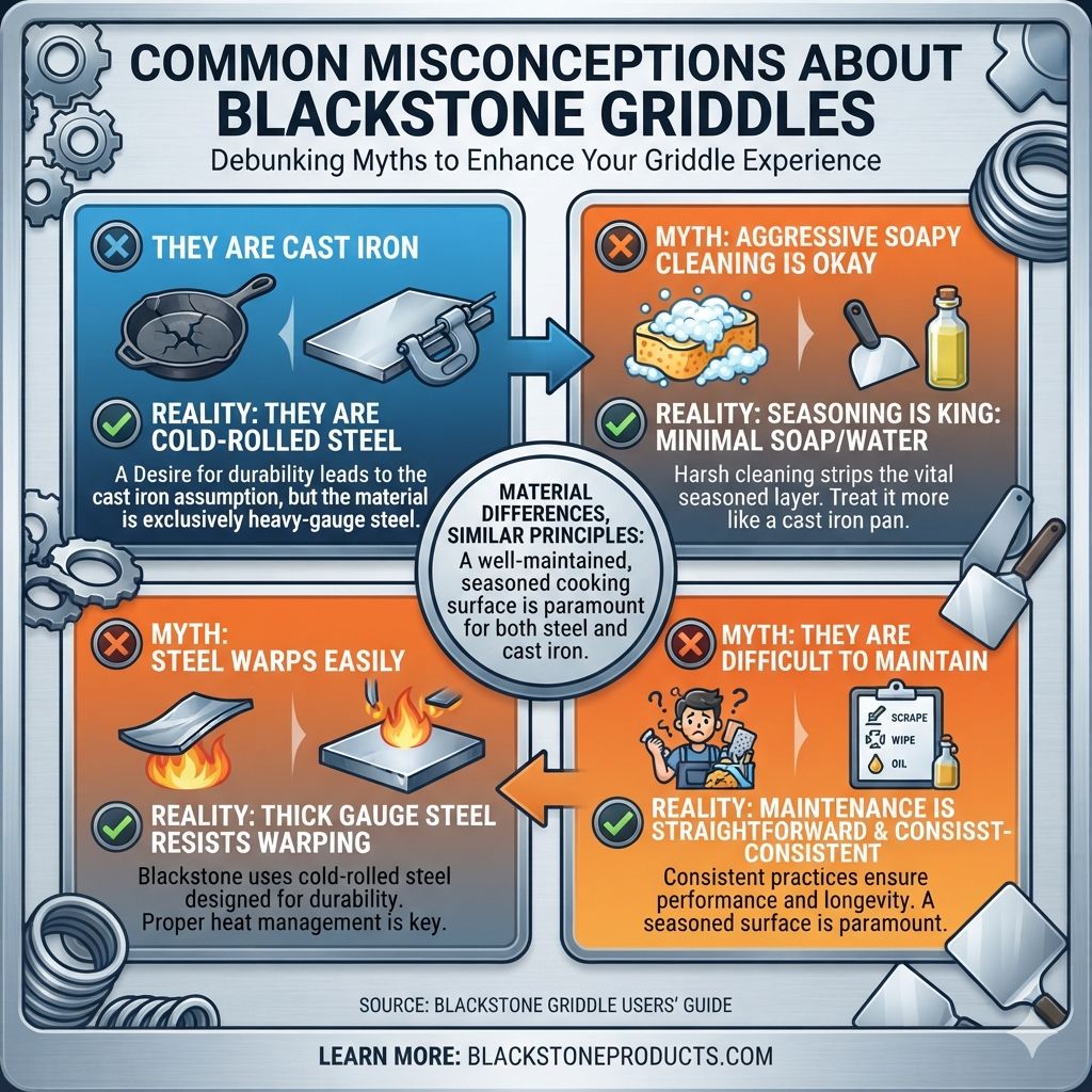 Common Misconceptions About Blackstone Griddles
