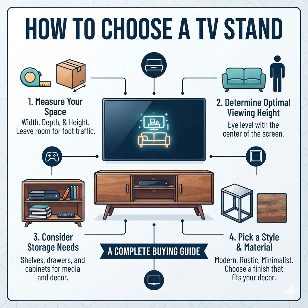 How To Choose A Tv Stand: Complete Buying Guide