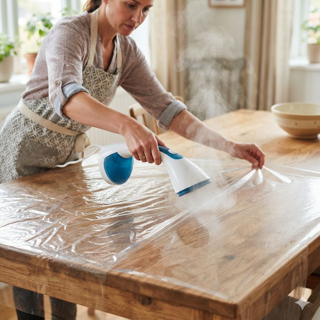 How To Get Wrinkles Out Of A Plastic Table Cover Fast?