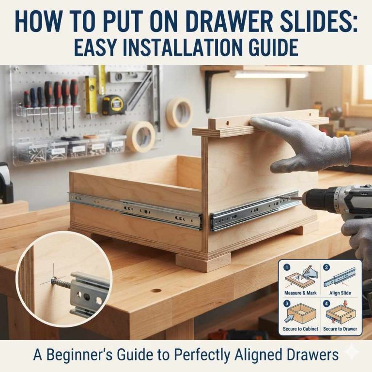 How To Put On Drawer Slides Easy Installation Guide
