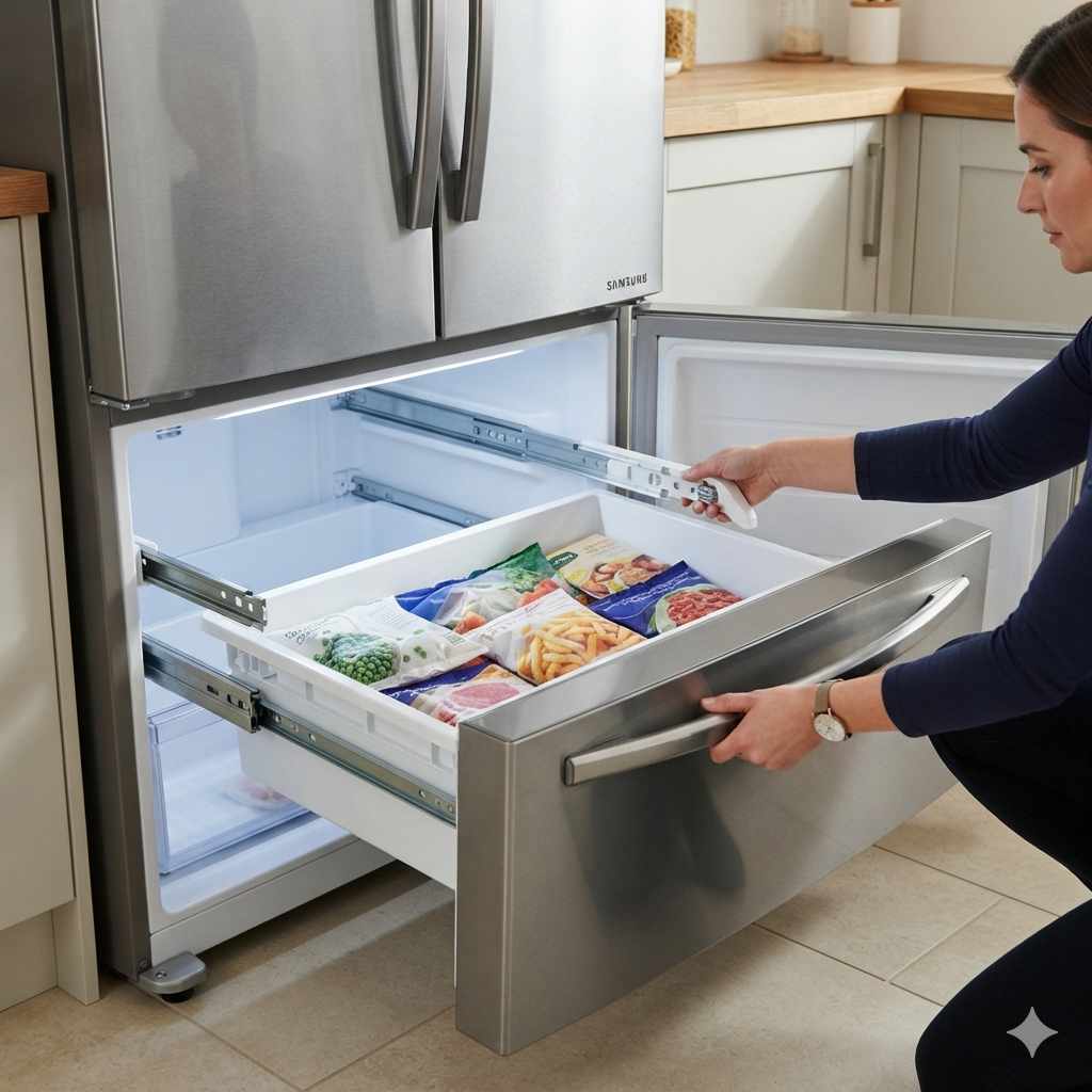 How To Remove Samsung Refrigerator Bottom Drawer Safely