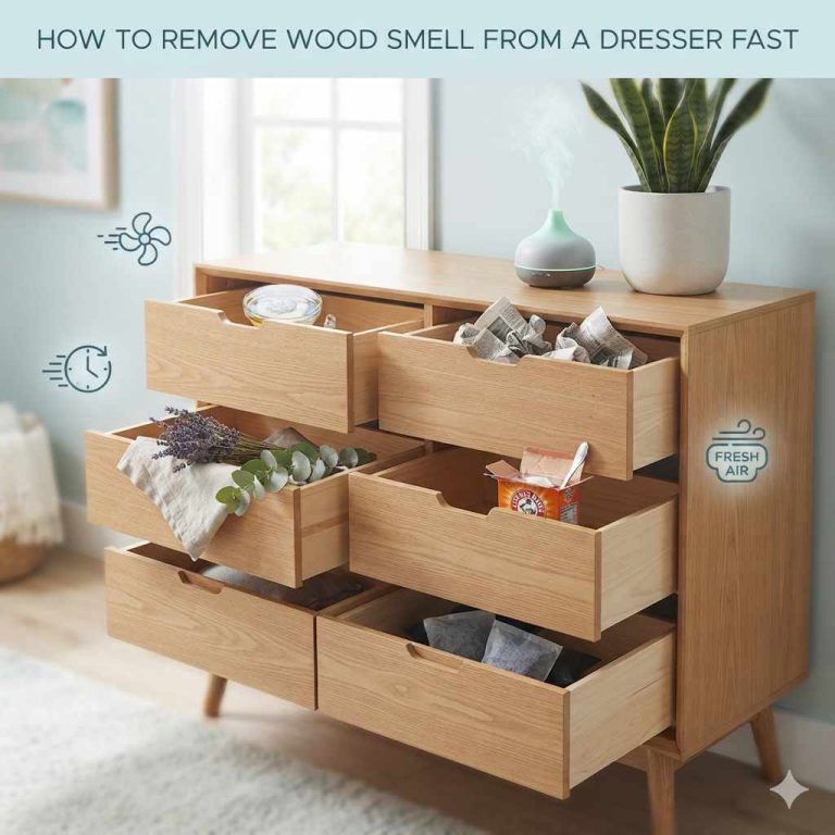 How To Remove Wood Smell From A Dresser Fast