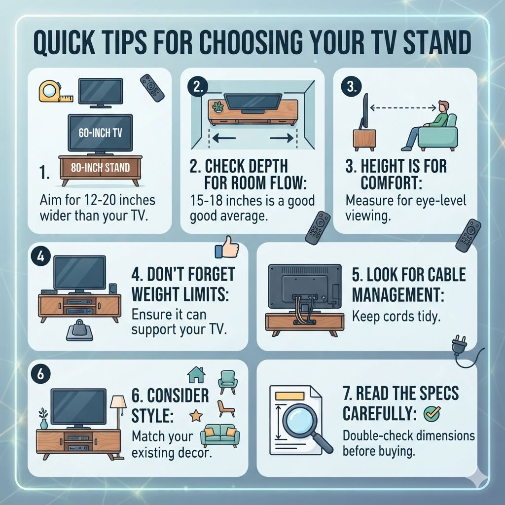 Quick Tips for Choosing Your TV Stand