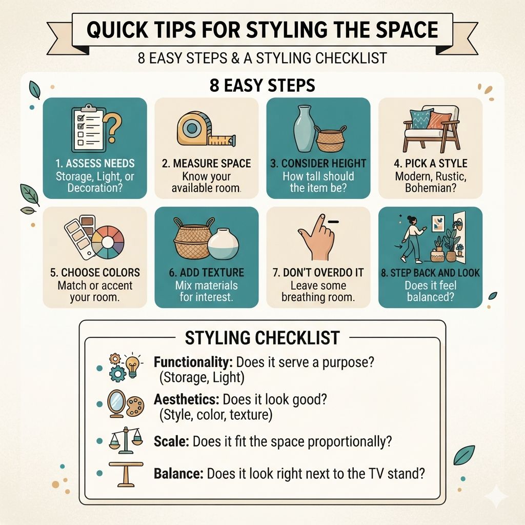 Quick Tips for Styling the Space