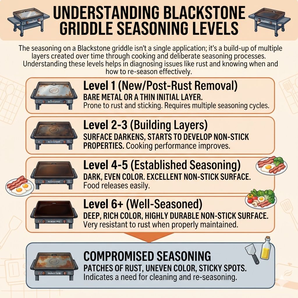 Understanding Blackstone Griddle Seasoning Levels