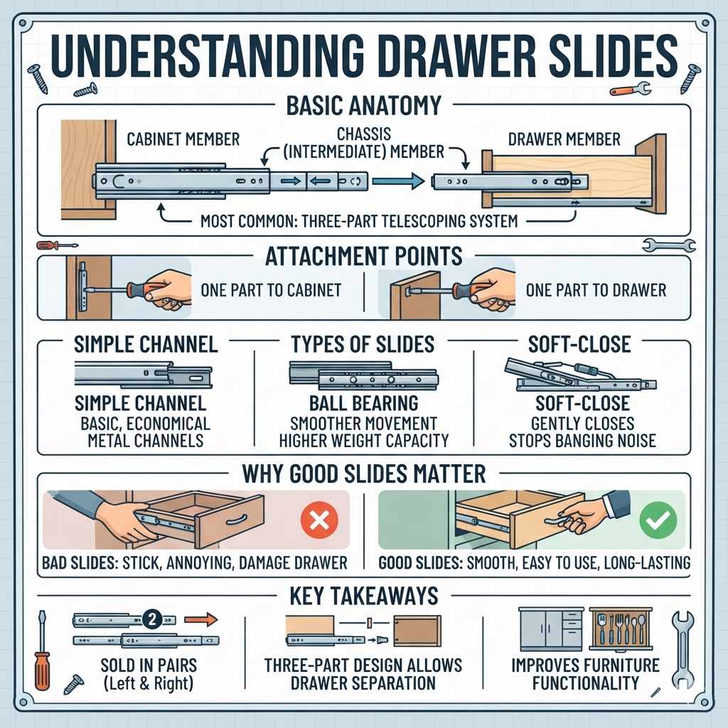 Understanding Drawer Slides
