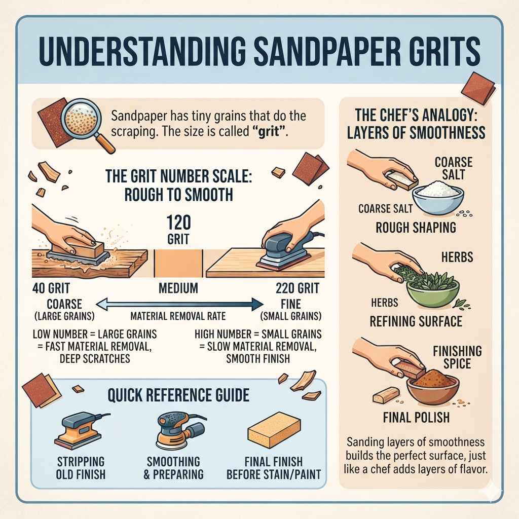 Understanding Sandpaper Grits