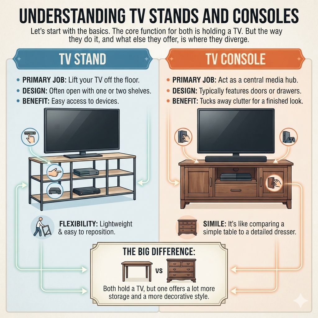 Understanding TV Stands and Consoles