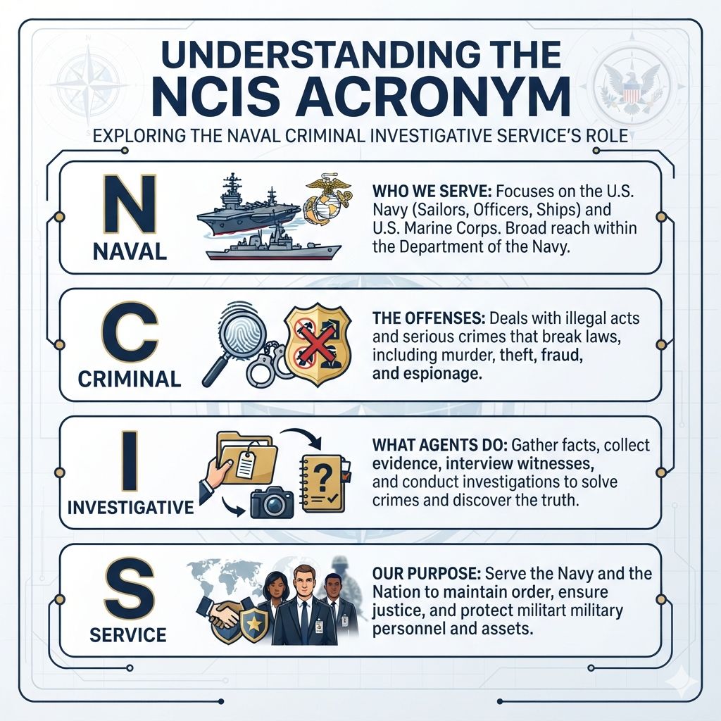 Understanding the NCIS Acronym