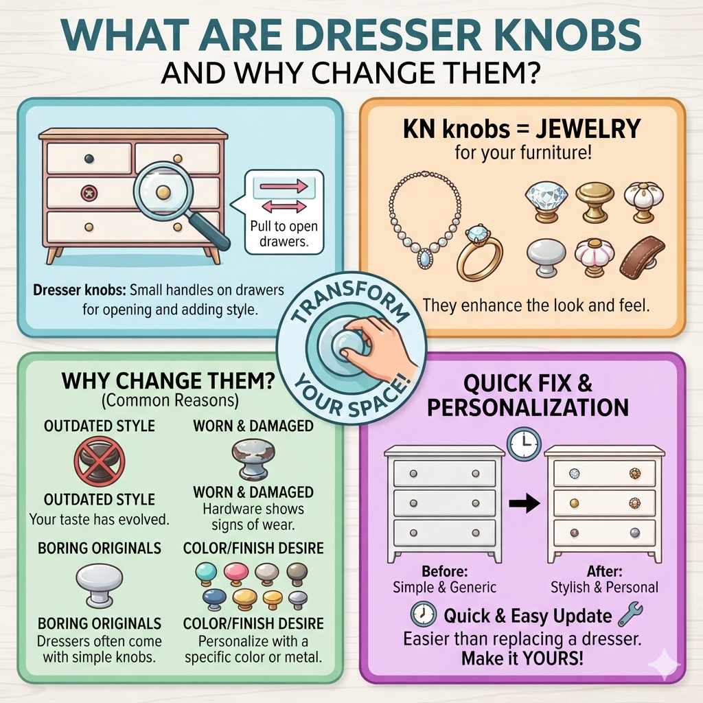 What Are Dresser Knobs and Why Change Them