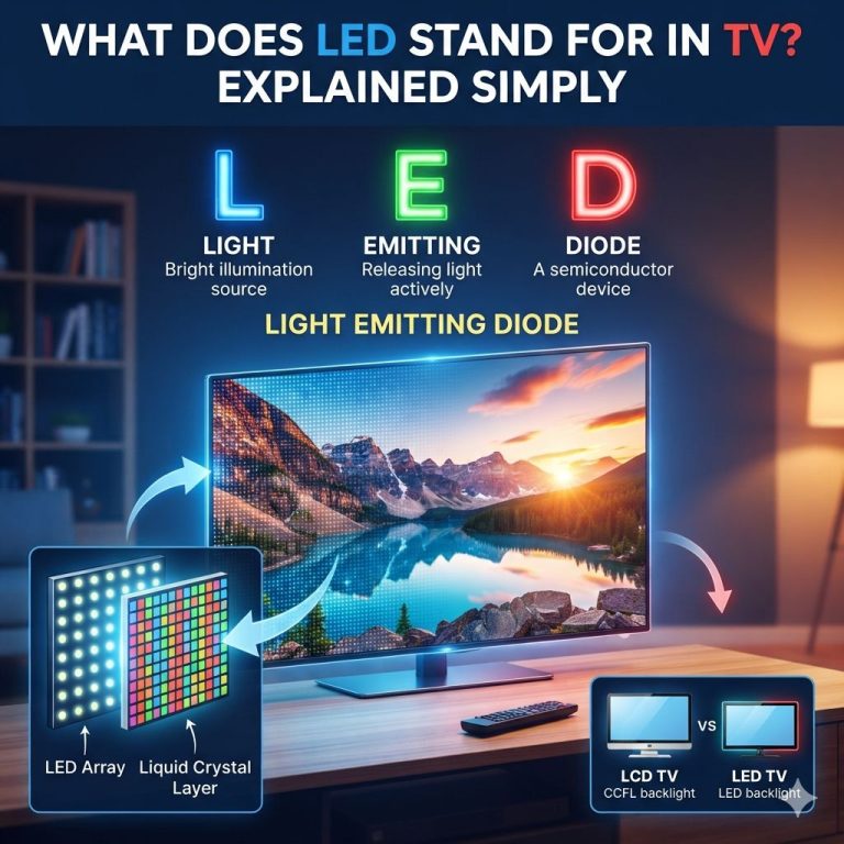 What Does Led Stand For In Tv Explained Simply