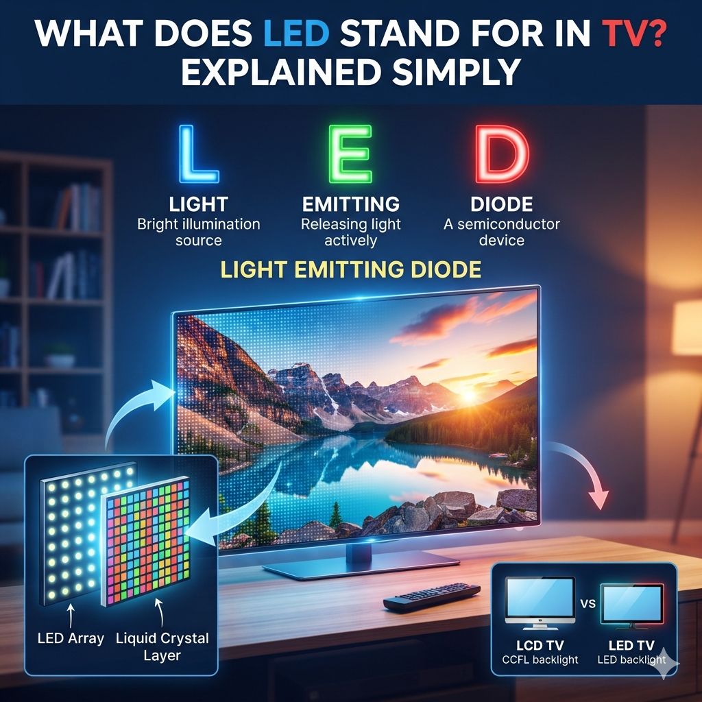 What Does Led Stand For In Tv? Explained Simply
